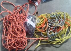 Tub of Safety lines, ropes. | As seen in photos. - 3
