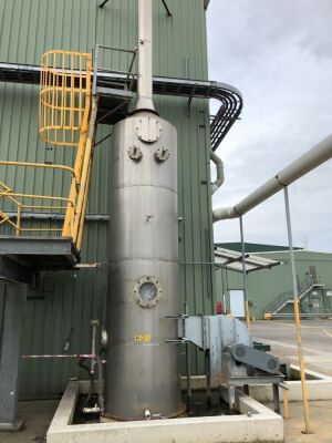 Stainless Steel Fume Scrubber