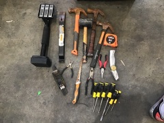 ASSORTED TOOLS IN TOOLBOX - 2