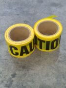 Safety Bundle | ×1 Firemaster 1.0kg BE Power Stored Pressure | ×2 Caution Tape Rolls, ×2 Silver Refection Tape, ×1 Yellow & ×1 Red and White tape roll - 2