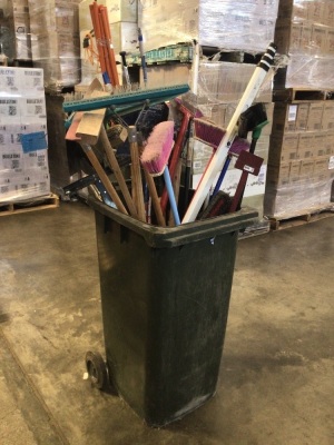 Bin full of manual tool