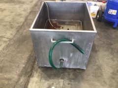 Stainless steel acid wash bin - 2