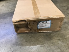 DISPENSER WITH FLOOR STAND, BOX DAMAGED ON EDGE - 3