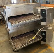 Lincoln Twin Deck Conveyor Pizza Oven, Model: 450-V00-B-B1868 - 3