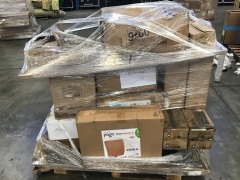 FULL PALLET, MIXED ITEMS MEETINGVTABLES, ADJUSTABLE ELECTRIC LEGS ECT, PLEASE REFER TO IMAGES OF ITEM