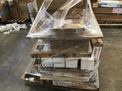 FULL PALLET, MIXED ITEMS MEETINGVTABLES, ADJUSTABLE ELECTRIC LEGS ECT, PLEASE REFER TO IMAGES OF ITEM - 2