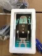 2 x YETI PRO BLUE MICROPHONES, PLEASE REFER TO IMAGES OF ITEM - 3