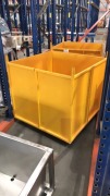 Stock transfer trolley mild steel fabricated, sheet steel sides and base
1050 x 1050 x 1100mmH - 3