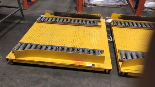 Pallet weigh platform with roller attached no weigh head
1400x1400