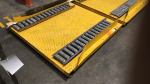 Pallet weigh platform with roller attached no weigh head
1400x1400 - 2