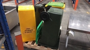 4 x 120lt wheelie bins used - 2