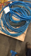 5 x assorted air hoses and 3 x 240volt extension leads - 2