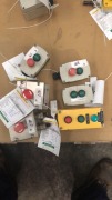 Assorted electrical buttons a E stops - 2