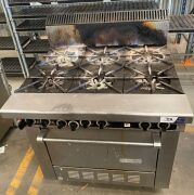 Garland Commercial 6 Burner Stove with Static Oven - 2