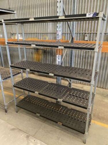 Two bays of Coldroom Shelving, Mantova