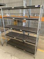 Two bays of Coldroom Shelving, Mantova