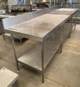 Preparation Bench, stainless steel - 2