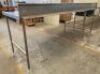 Preparation Bench, stainless steel, 150mm splashback - 4