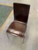 Quantity of 10 Cafe Dining Chairs - 4