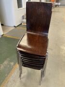 Quantity of 10 Cafe Dining Chairs - 2