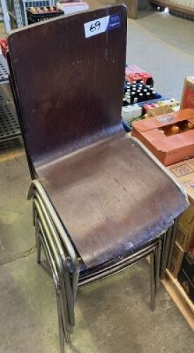 Quantity of 8&nbsp;Cafe Dining Chairs