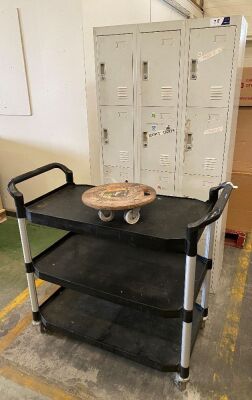 Richmond Catering Trolley, Dolly and Lockers