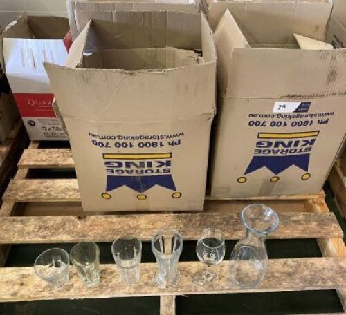 Large quantity of assorted Glassware
