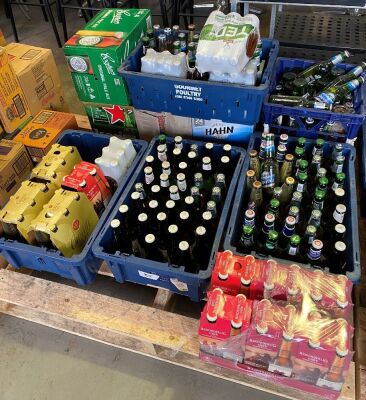Large quantity of assorted Beer and Cider