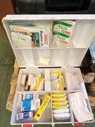 AEG Cordless Driver, Supatool tool bag, Storage tub, First Aid Kit and step ladder - 6