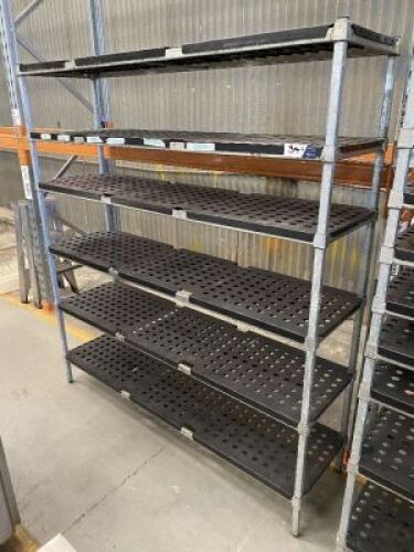 Two bays of Coldroom Shelving, Mantova
