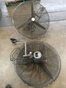 ×2 Wall Mounted Industrial Fans | Refer to images - 3
