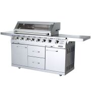 New in Box Gasmate Professional 6 Burner Outdoor BBQ Kitchen. Buy Now Price: $3375 - 9