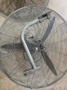 ×2 Wall Mounted Industrial Fans | one has a non-attatched mount |Refer to images - 3