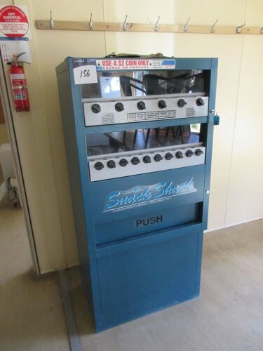 Snack Coin Operated Machine, 170 x 500 x 1500mm H
