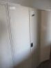 2 Door Metal Stationary Cabinet and contents, 900 x 470 x 1840mm H