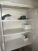 2 Door Metal Stationary Cabinet and contents, 900 x 470 x 1840mm H - 2