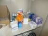 2 Door Metal Stationary Cabinet and contents, 900 x 470 x 1840mm H, Including First Aid equipment - 2