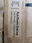 BULK PALLET of Axis Electric Desk Leg | Ka-Ke Metal Stool Black, Brockman Corner Workstation 1800 | Stilford Height Adjustable Electric Desk | Boxes of 759/550ML Bottles. - 5