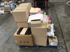 BULK PALLET BUNDLE, PACKS OF A3 PRINTER PAPER, FOLDER DIVIDERS, MAIL TUFF BUBBLE MAILERS, ECT, PLEASE REFER TO IMAGES OF ITEMS - 4