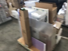 BULK PALLET, 4DRAW STORAGE CABS, COMPUTER FLOOR MATS, PLASTIC CONTAINERS , HAND SANITIZERS, PUZZLES ECT, PLEASE REFER TO IMAGES OF ITEMS - 3