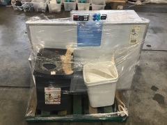 BULK PALLET, KIDS LEARNING POSTER PACKS, CHAIRS, A4 and A3 PAPER, BINS, WHITEBOARDS ECT, PLEASE REFER TO IMAGES OF ITEMS - 4