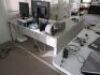 Quantity of 2 Grey Office Desks, L shaped, various sizes - 5
