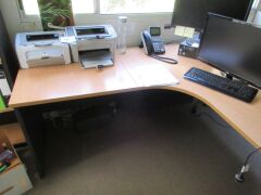 Office Desk, L shaped 1800 x 1800mm - 2