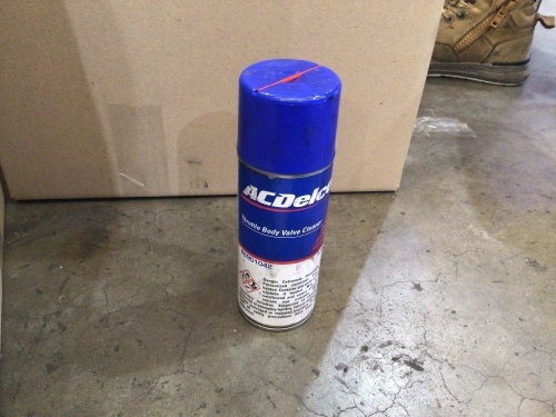 ACDELCO THROTTLE BODY VALVE CLEANER 435 ML BOX OF 37 (some have been used)