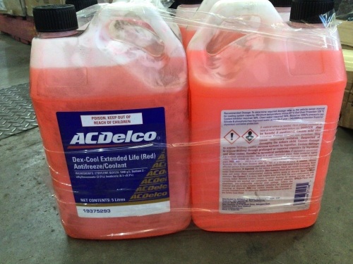 ACDELCO DEX-COOL EXTENDED LIFE (RED) 5L x6