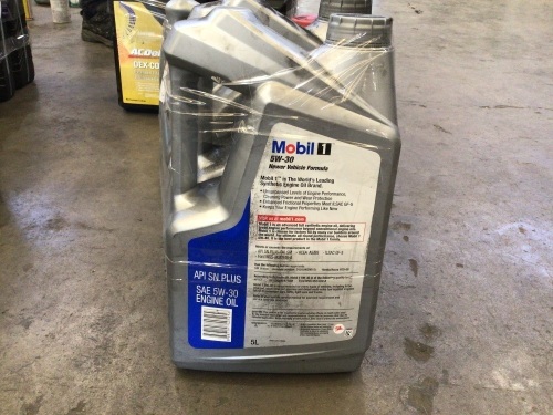 MOBIL ESP MOTOR OIL 0W-40 AND MOBIL 5W-30 ENGINE OIL