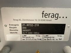 Ferag Multistack Left/Right, Model ZF -MTS2-2TR, Year 2013, with Ferag Printronix DBD-THM-T5208 Print Unit - 11