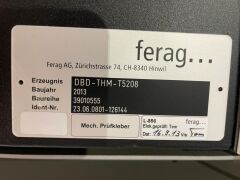 Ferag Multistack Left/Right, Model ZF -MTS2-2TR, Year 2013, with Ferag Printronix DBD-THM-T5208 Print Unit - 12