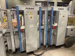 Ferag Strapping Line, 2 x ES35 Ferag Strapper1 x Underwrapper2 x Turntables - 6