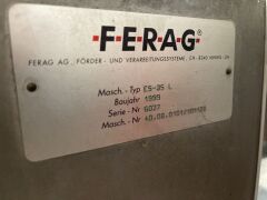 Ferag Strapping Line, 1999 Ferag Bottomwrapper KPZ, 2 x Ferag easystrap-35, 2 x turntables - 7